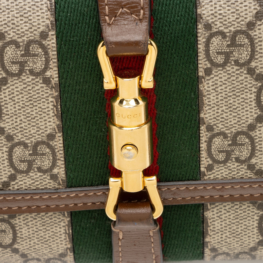 Gucci GG Supreme Jackie 1961 Chain Wallet