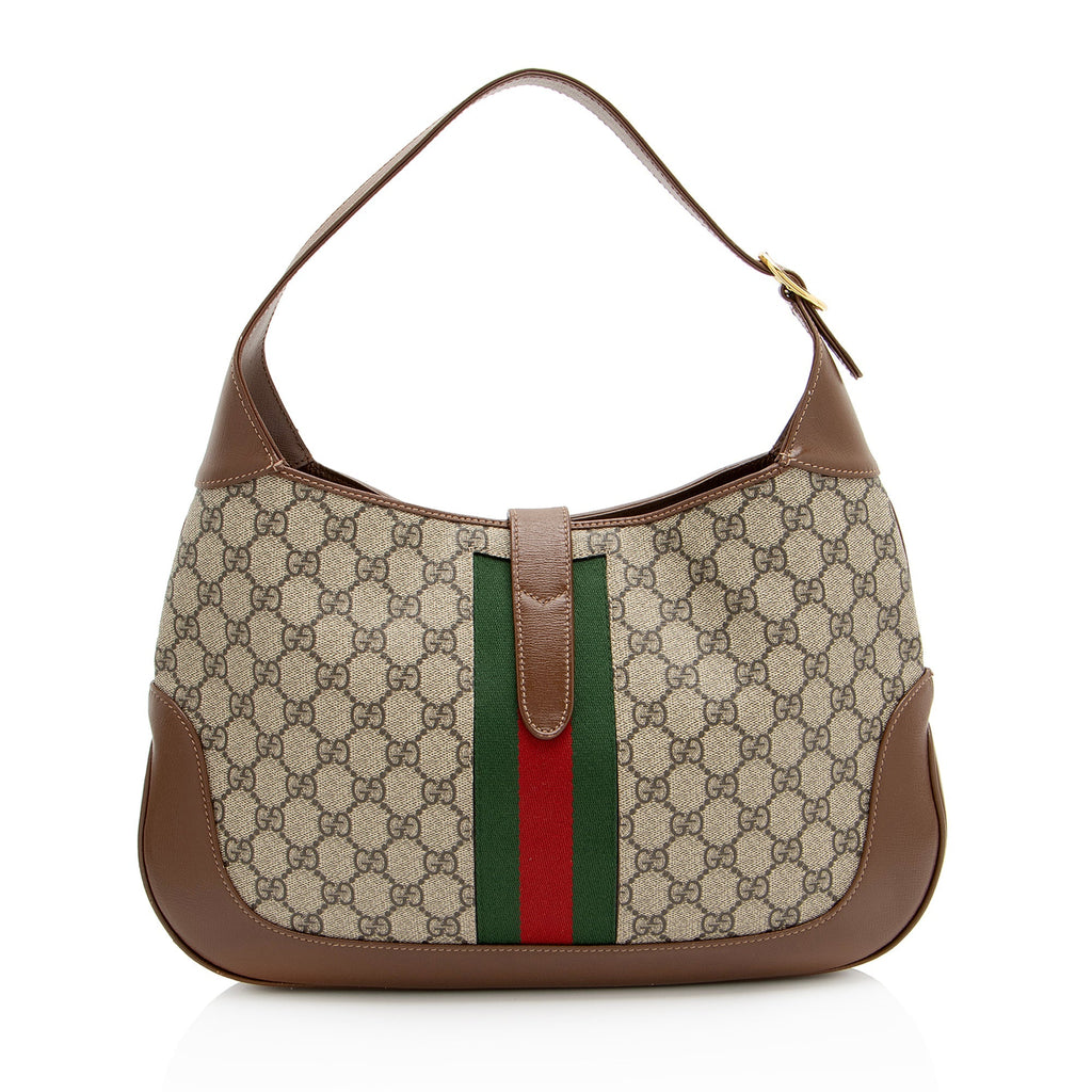 Gucci GG Supreme Jackie 1961 Medium Shoulder Bag (SHF-YrD4dP)