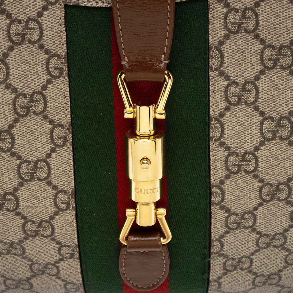 Gucci GG Supreme Jackie 1961 Medium Shoulder Bag (SHF-2WApCL)