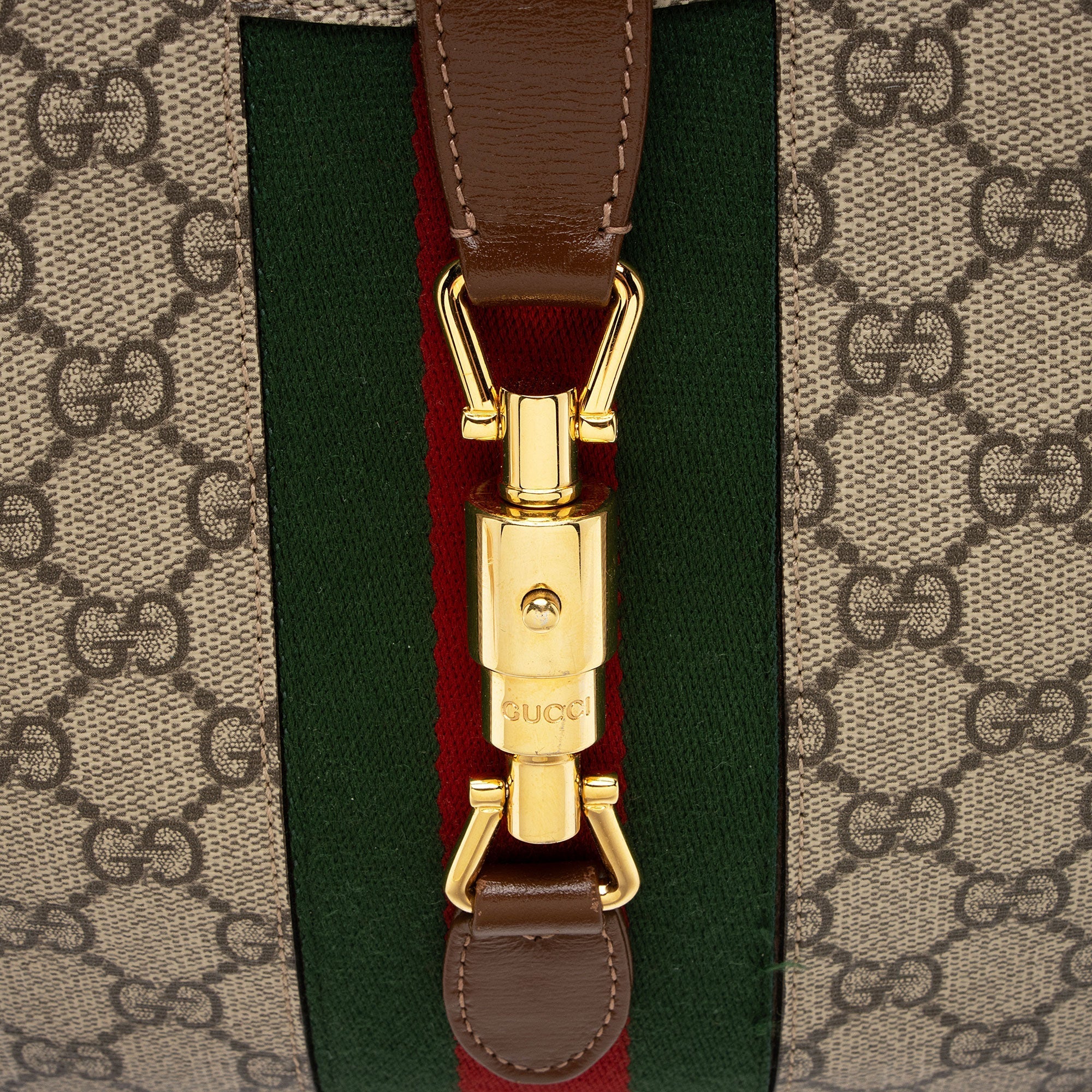 Gucci GG Supreme Jackie 1961 Medium Shoulder Bag (SHF-2WApCL)