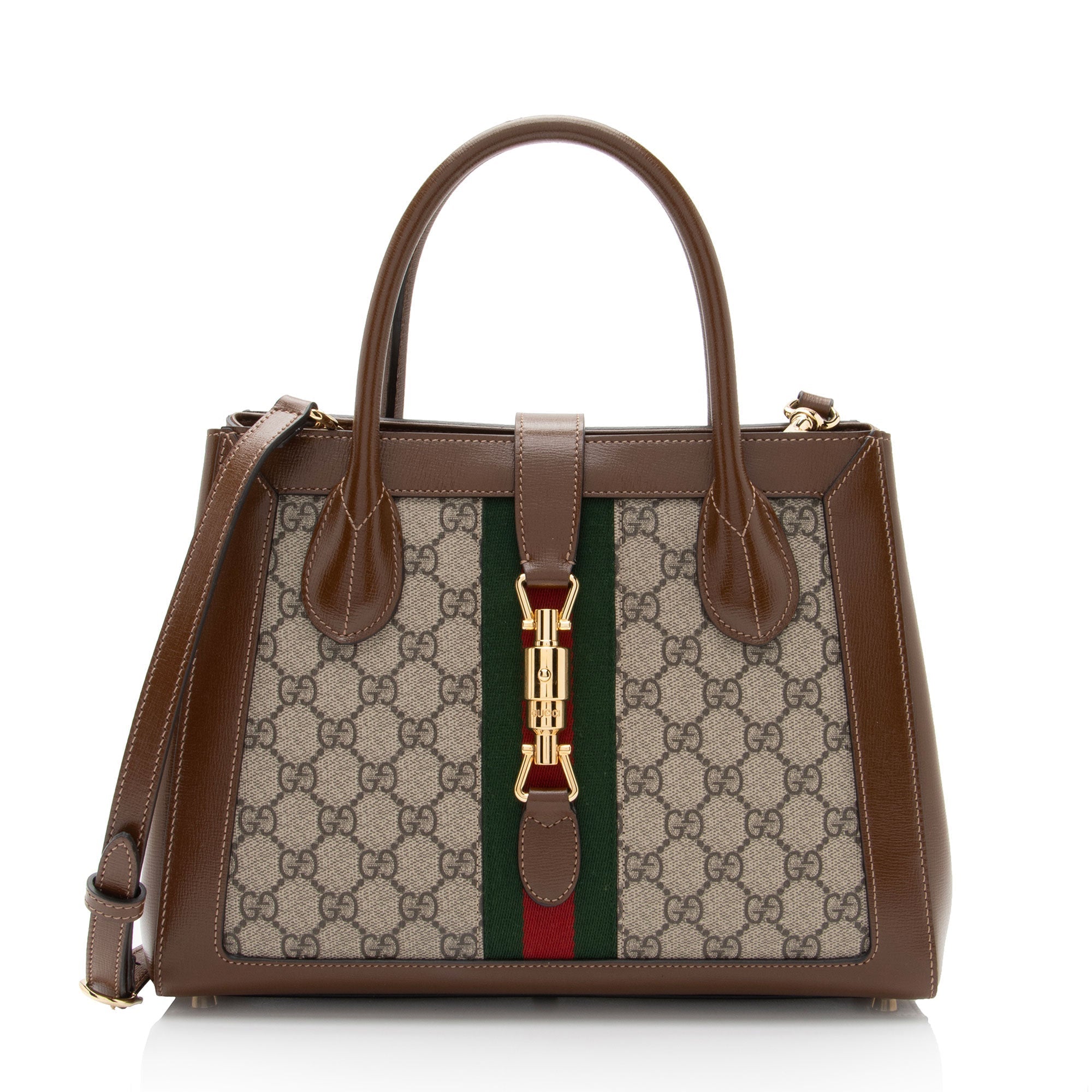 Gucci GG Supreme Jackie 1961 Medium Tote (SHF-zzAl84)