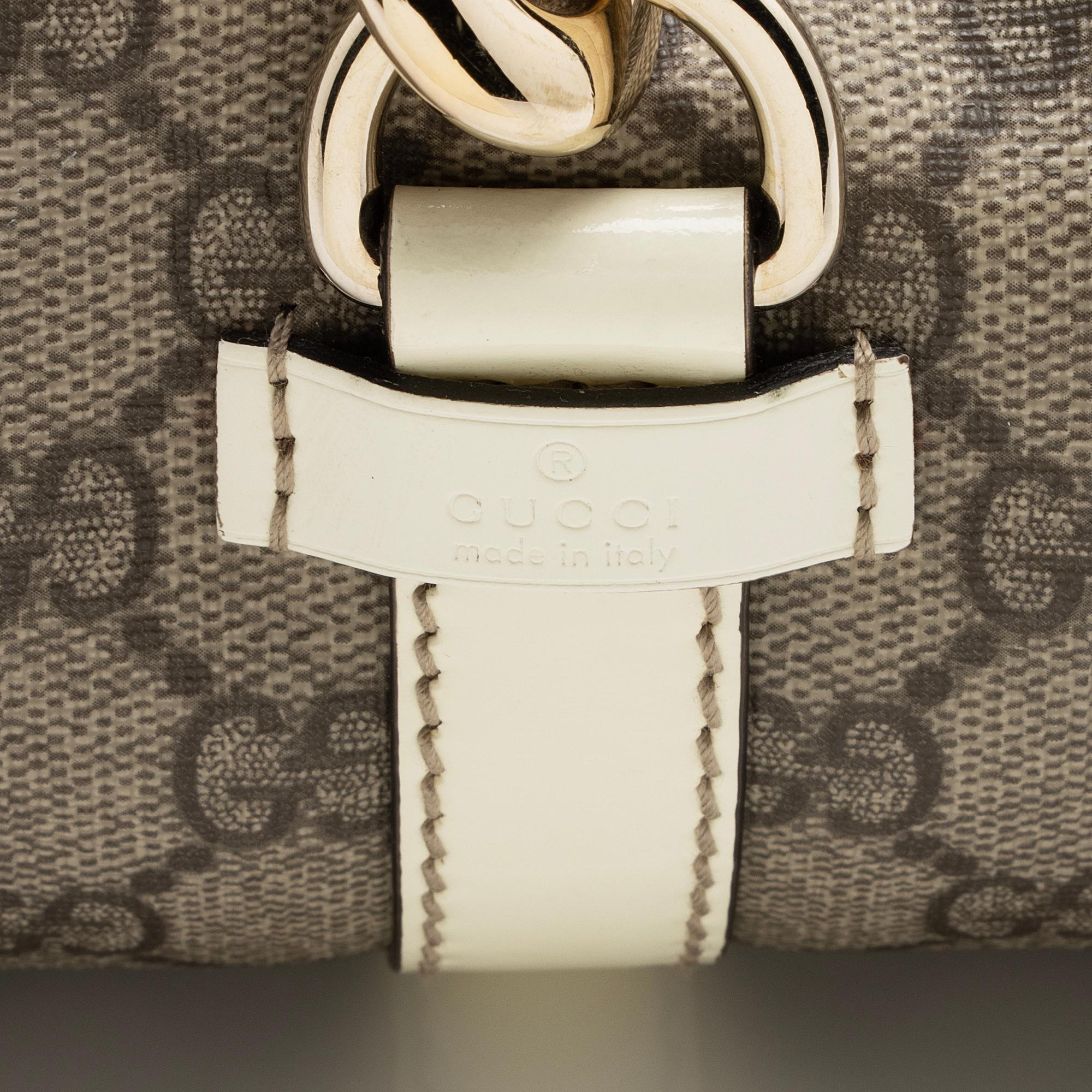 Gucci GG Supreme Joy Bardot Small Shoulder Bag (SHF-wBWBB2)