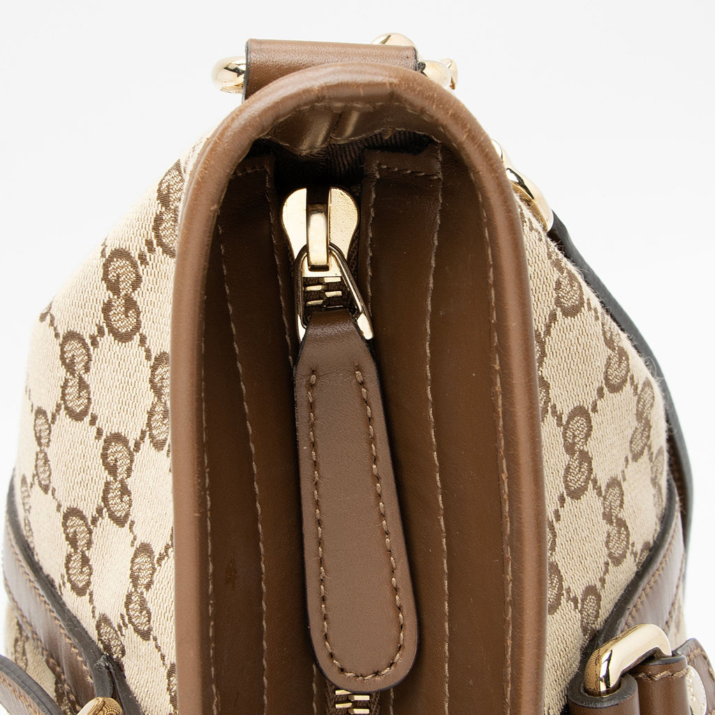 Gucci GG Supreme Front Pocket Medium Tote (SHF-UIiEXW)