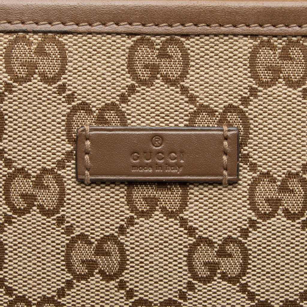 Gucci GG Supreme Front Pocket Medium Tote (SHF-UIiEXW)