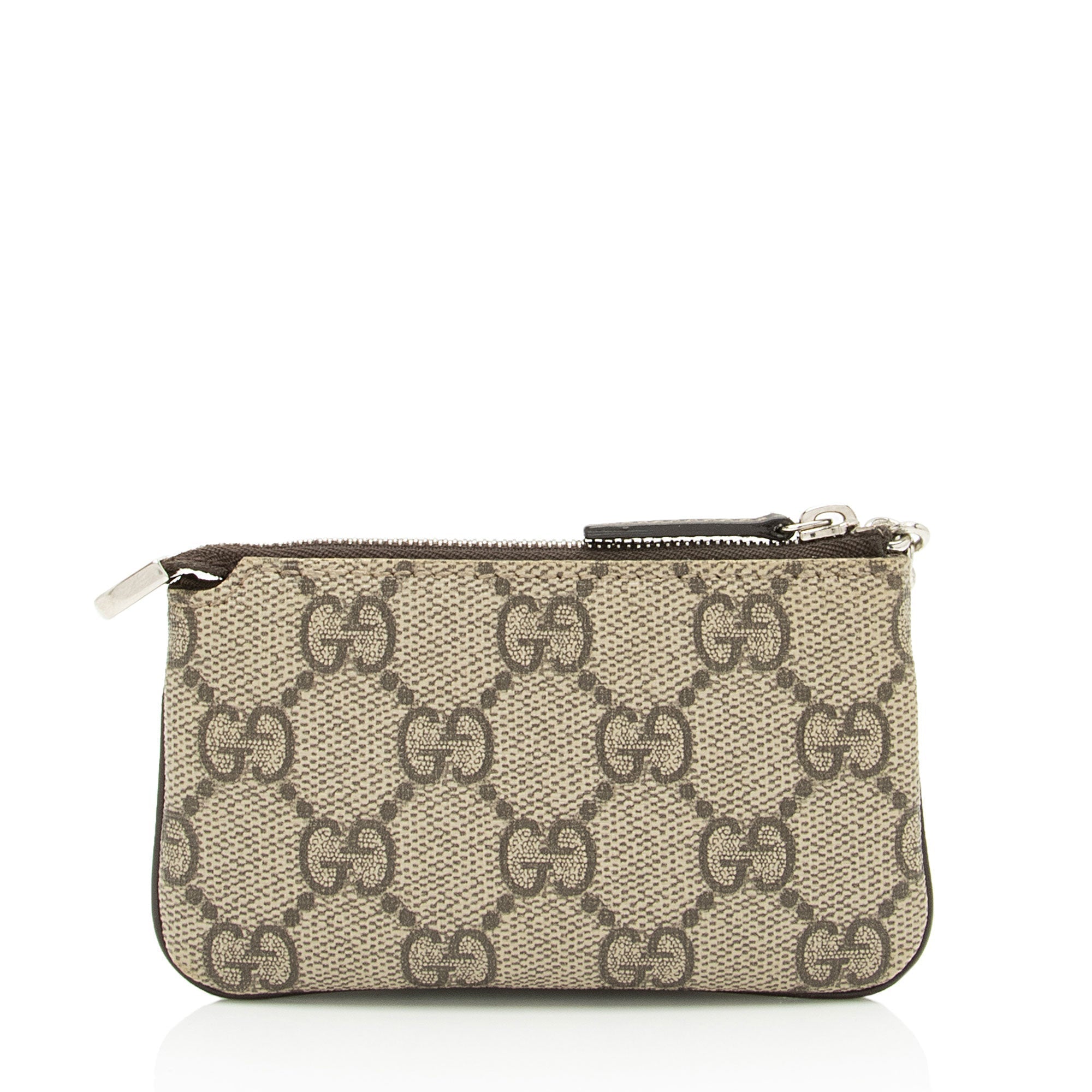 Gucci GG Supreme Key Pouch (SHF-BrByDR)