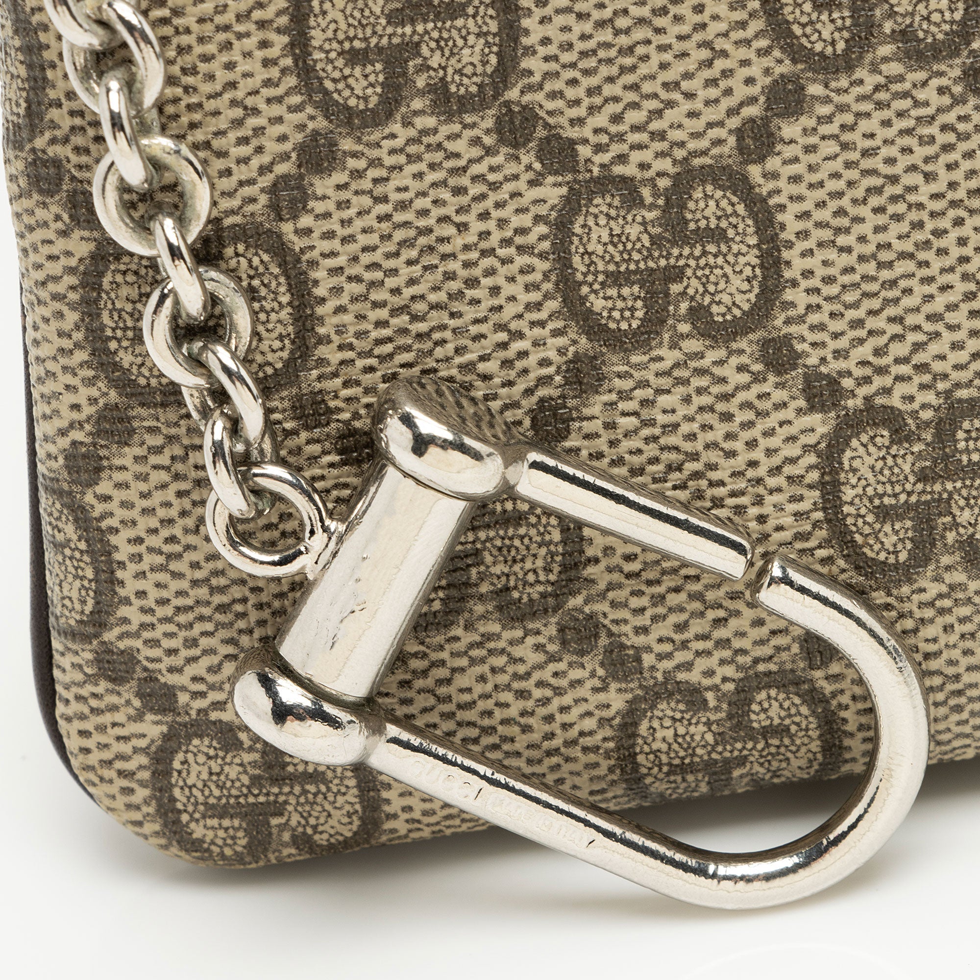 Gucci GG Supreme Key Pouch (SHF-BrByDR)