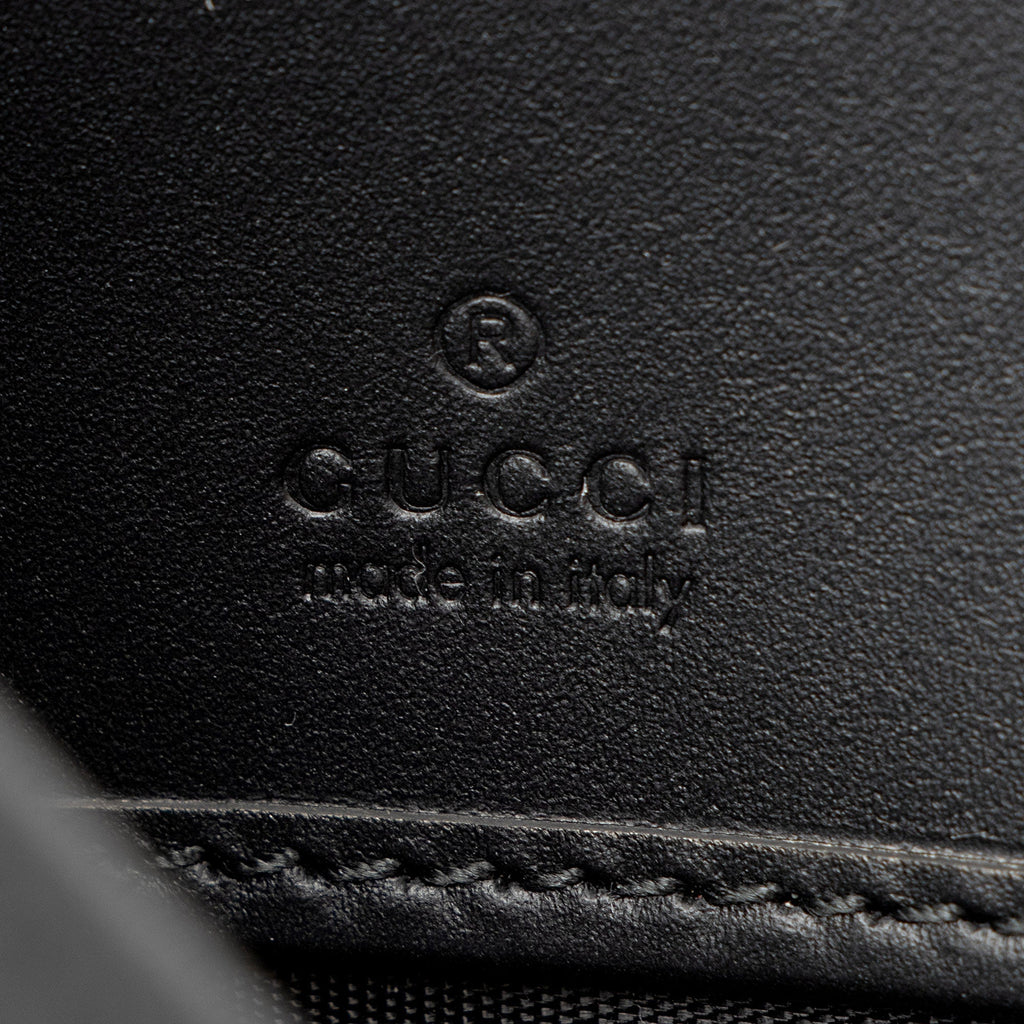 Gucci GG Supreme Kingsnake Zip Around Wallet (SHF-XF9siG)