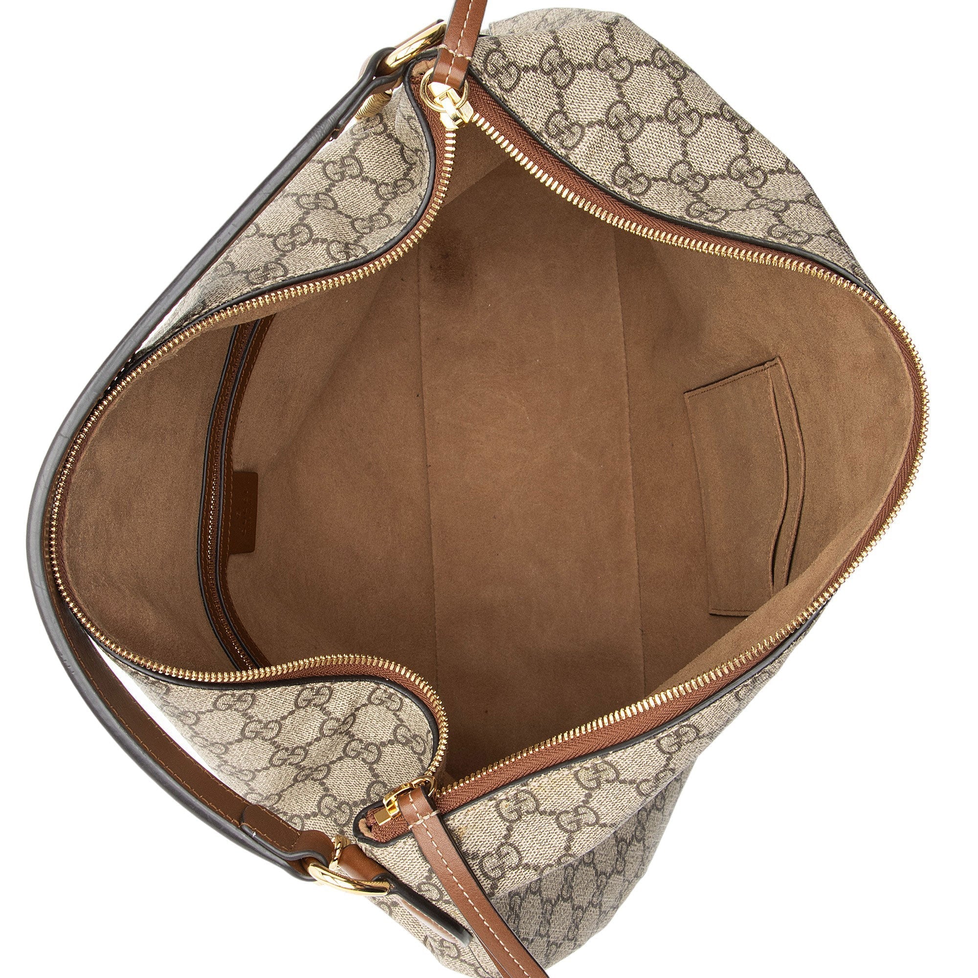 Gucci GG Supreme Large Hobo (SHF-H5mUKN)