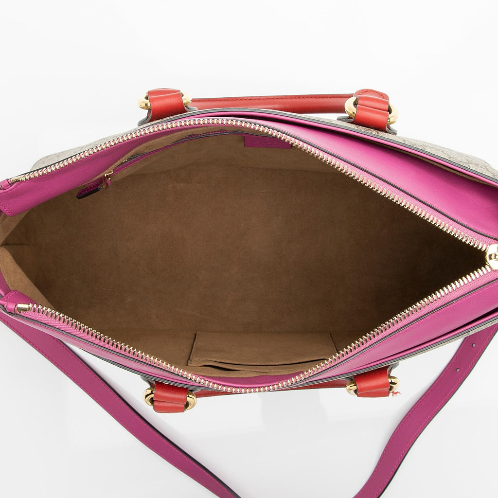 Gucci GG Supreme Large Zip Tote (SHF-23742)