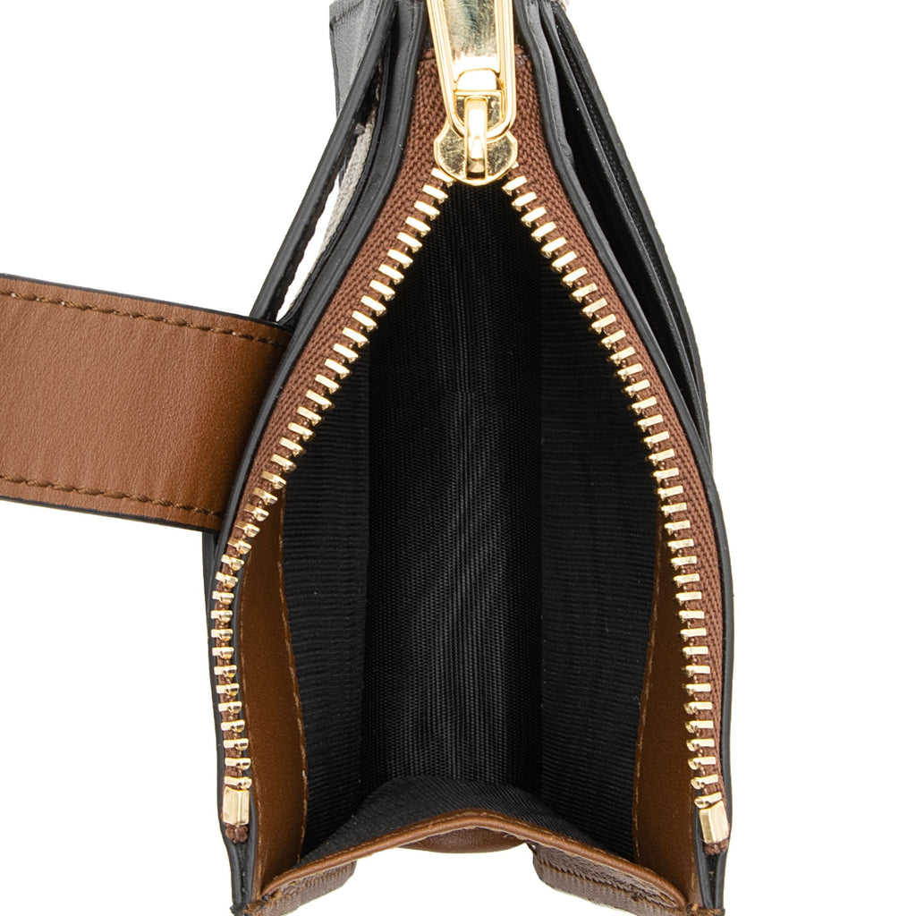 Gucci GG Supreme Leather Padlock Card Case Wallet (SHF-LgCvRN)