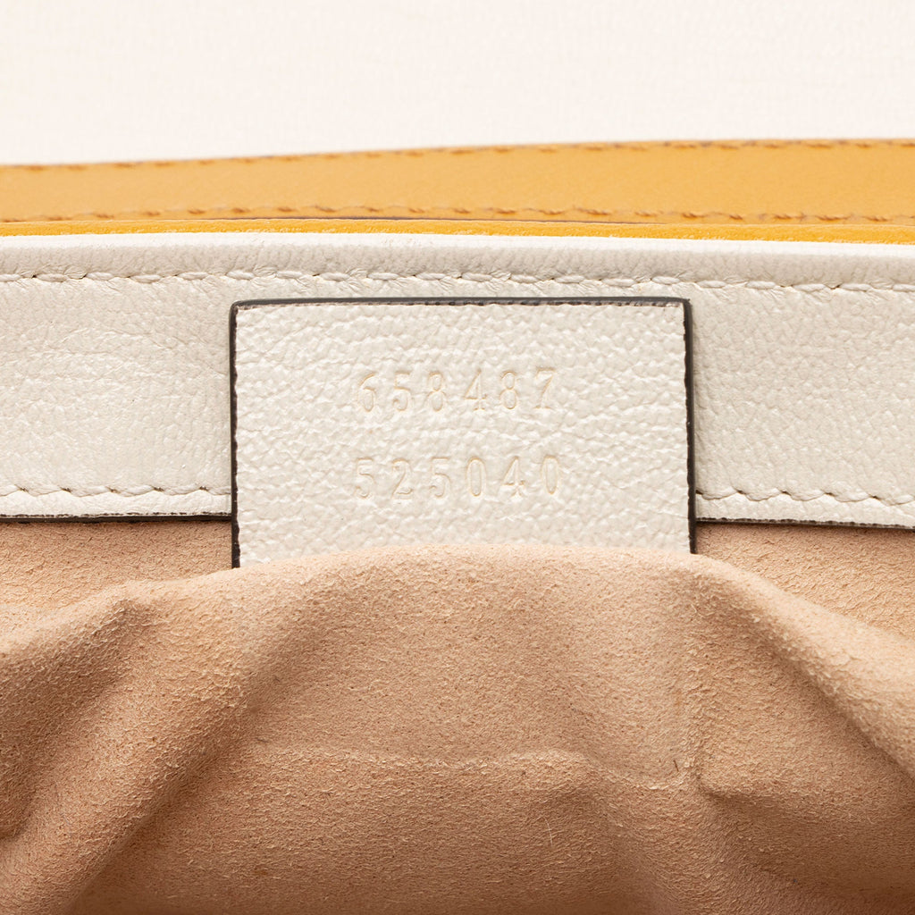 Gucci GG Supreme Leather Padlock Mini Crossbody