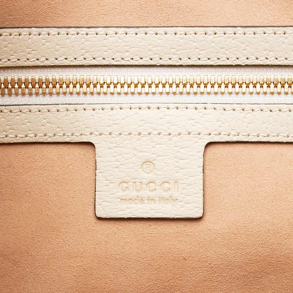Gucci GG Supreme Les Pommes Half Moon Hobo (SHF-23891)