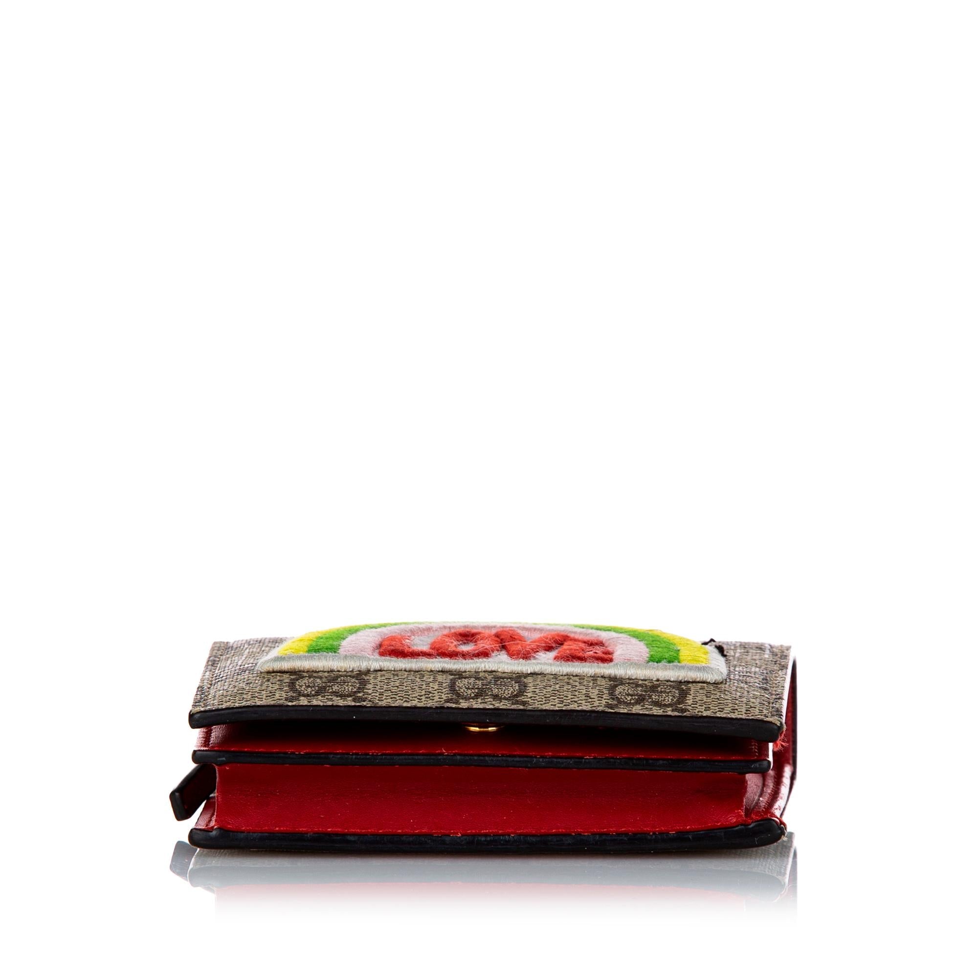 Gucci Gucci Supreme Love Small Wallet (SHG-29165)