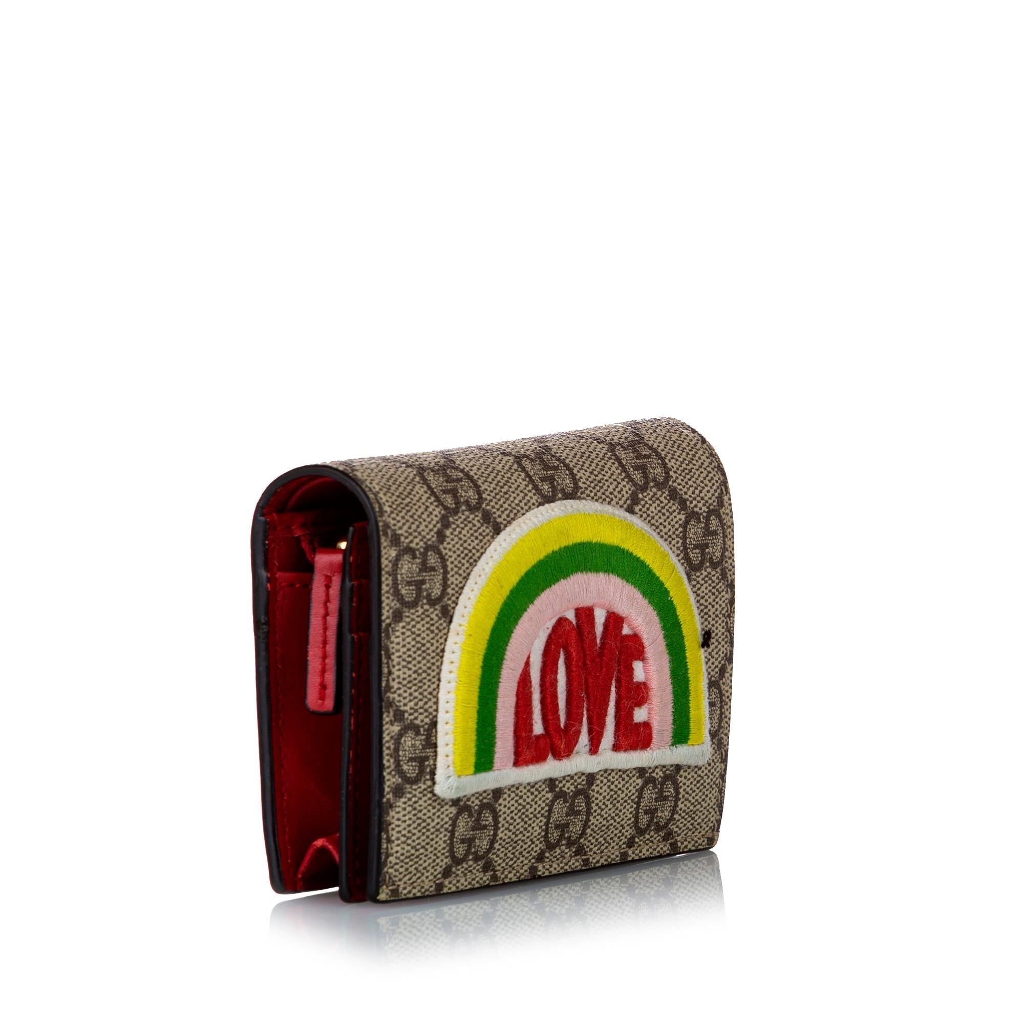 Gucci Gucci Supreme Love Small Wallet (SHG-29165)