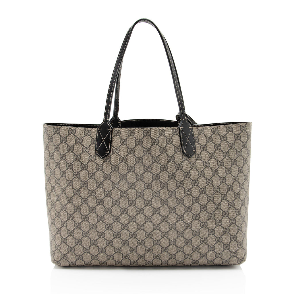 Gucci GG Supreme Medium Reversible Tote (SHF-qx6Yn5)