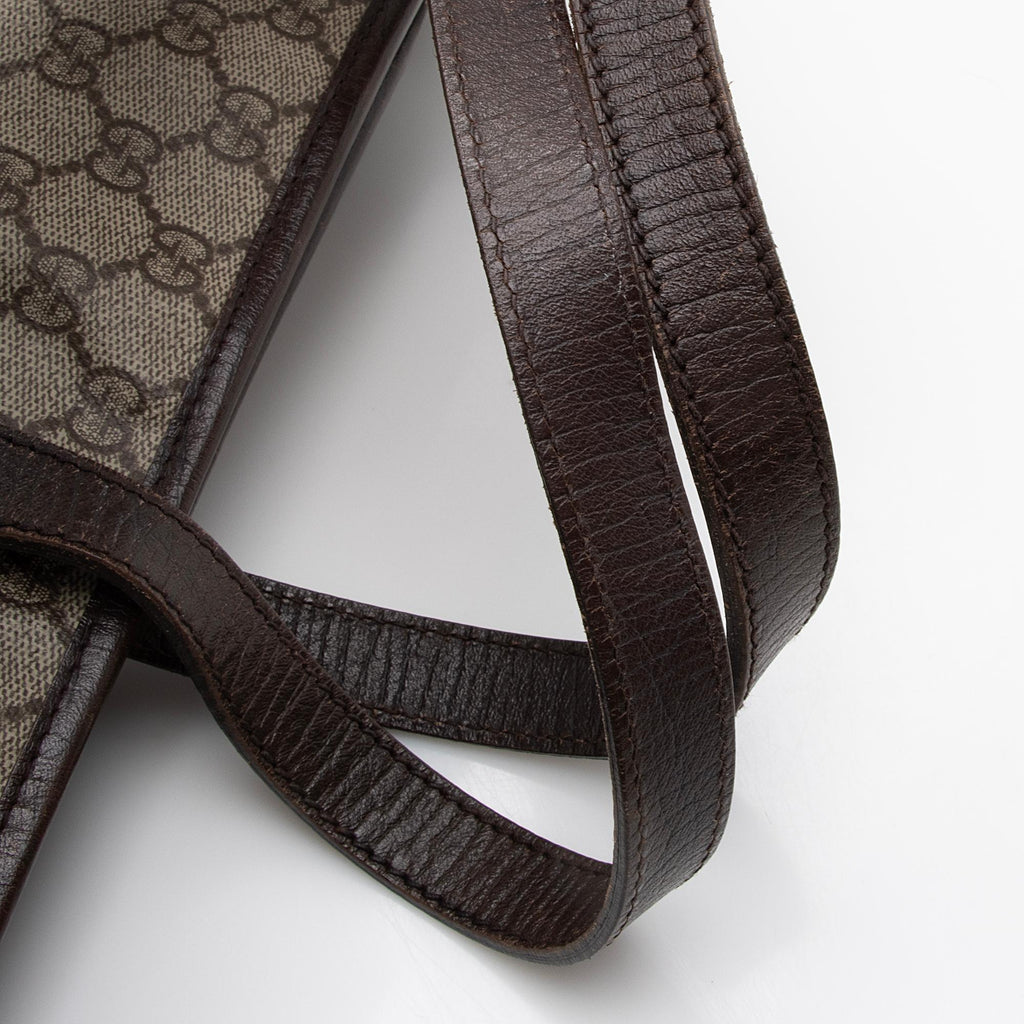 Gucci GG Supreme Medium Zip Shopping Tote (SHF-22937)