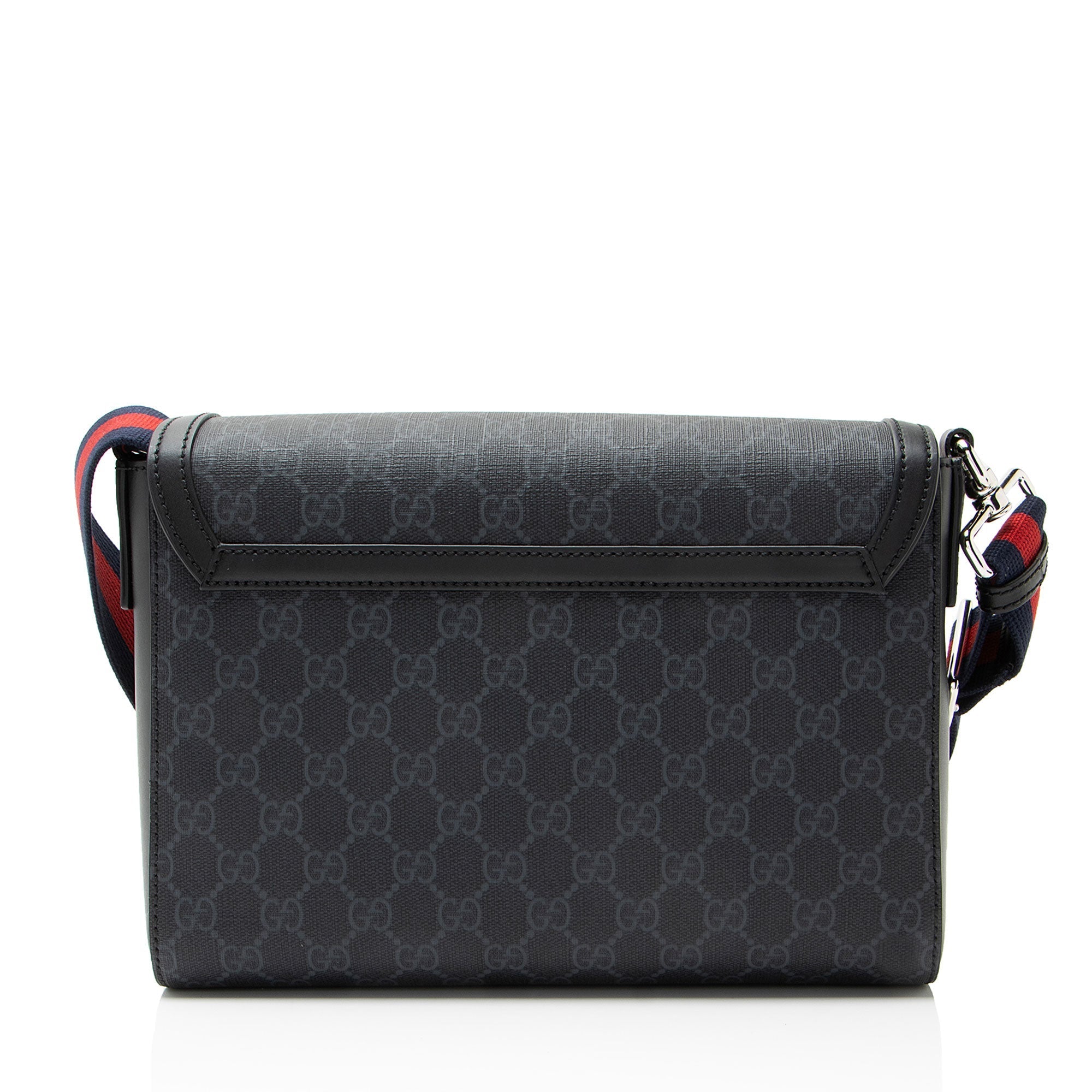 Gucci GG Supreme Web MessLBger Bag