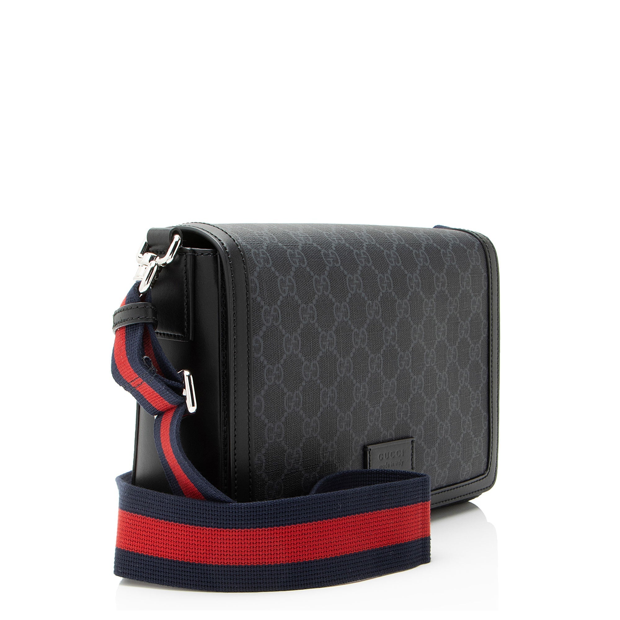 Gucci GG Supreme Web MessLBger Bag