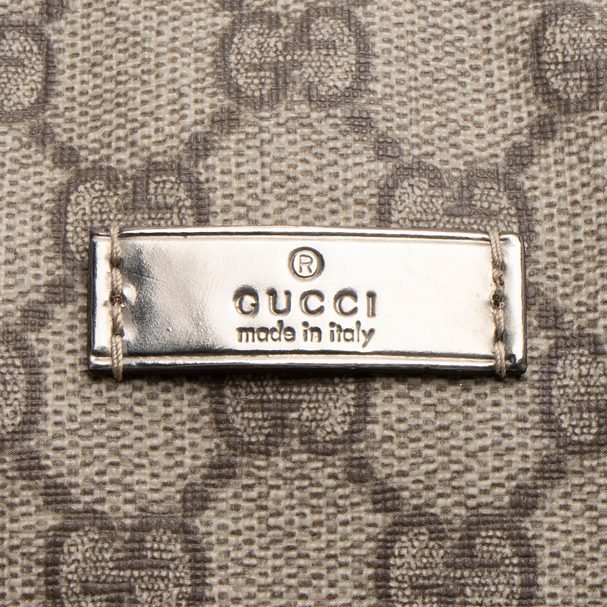 Gucci GG Supreme Metallic Leather Joy Small Boston Bag