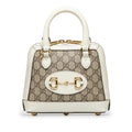 Gucci GG Supreme Mini Horsebit 1955 Satchel (SHG-Ah0ZmR)