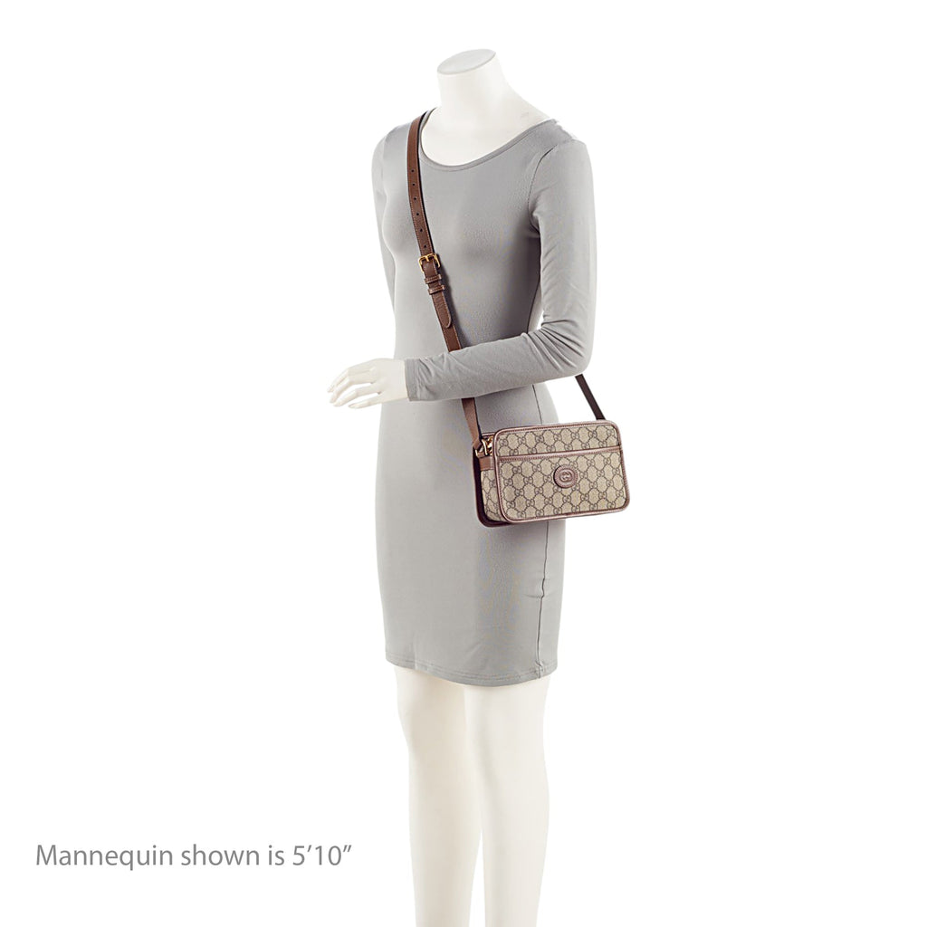 Gucci GG Supreme Mini Retro Shoulder Bag