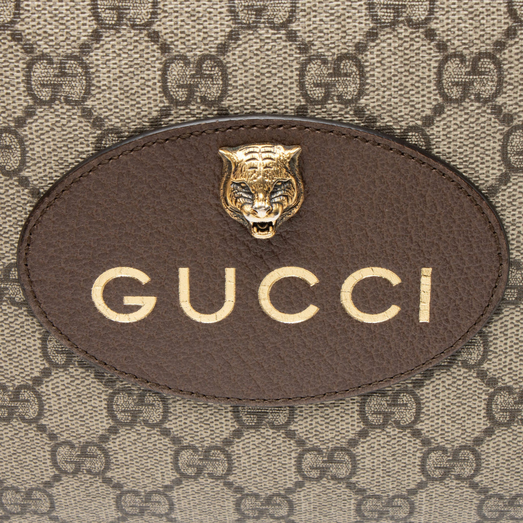 Gucci GG Supreme Neo Wristlet