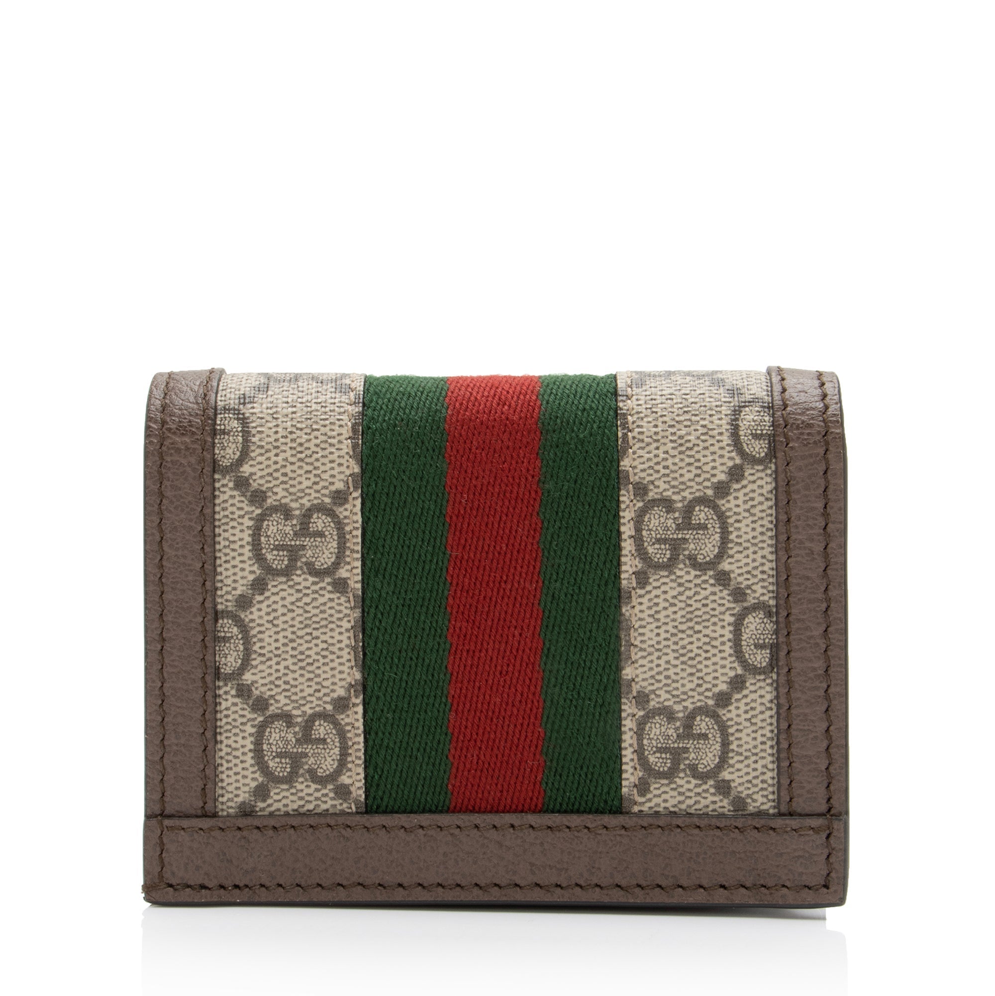 Gucci GG Supreme Ophidia Card Case Wallet (SHF-23684)