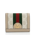 Gucci GG Supreme Ophidia Card Case Wallet (SHF-mU5Pf6)