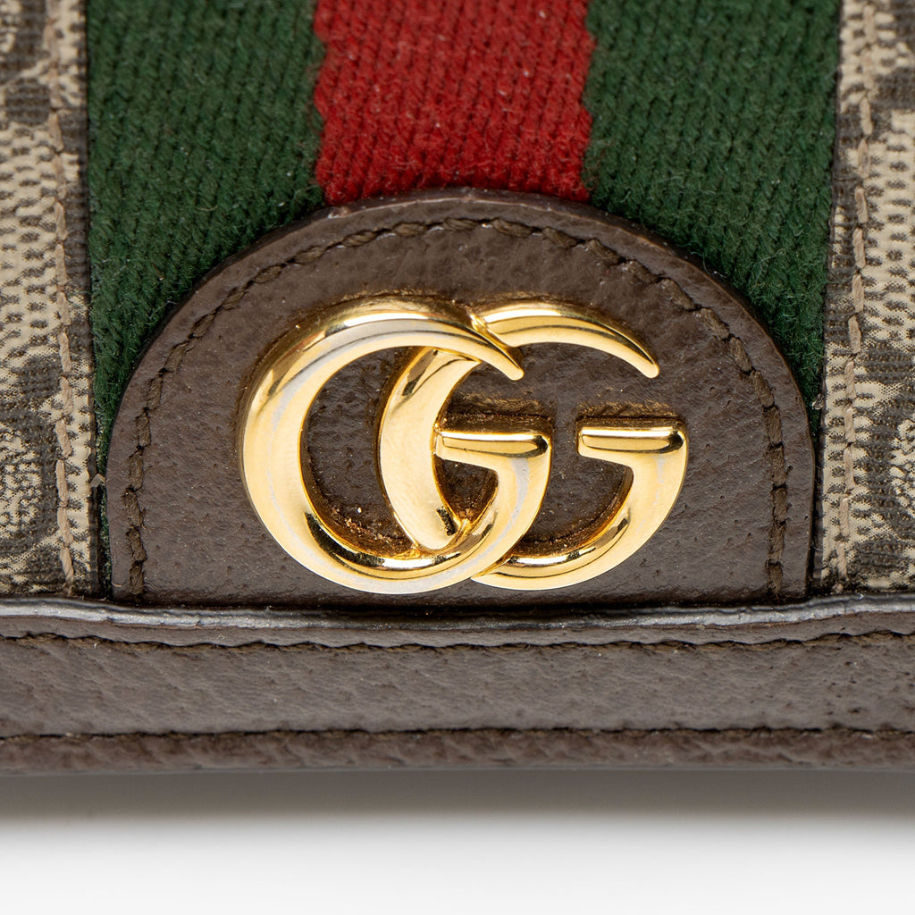 Gucci GG Supreme Ophidia Card Case Wallet