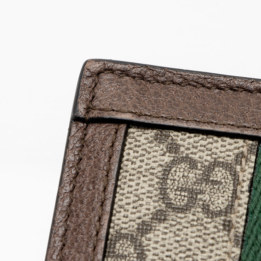 Gucci GG Supreme Ophidia Card Case Wallet (SHF-21919)