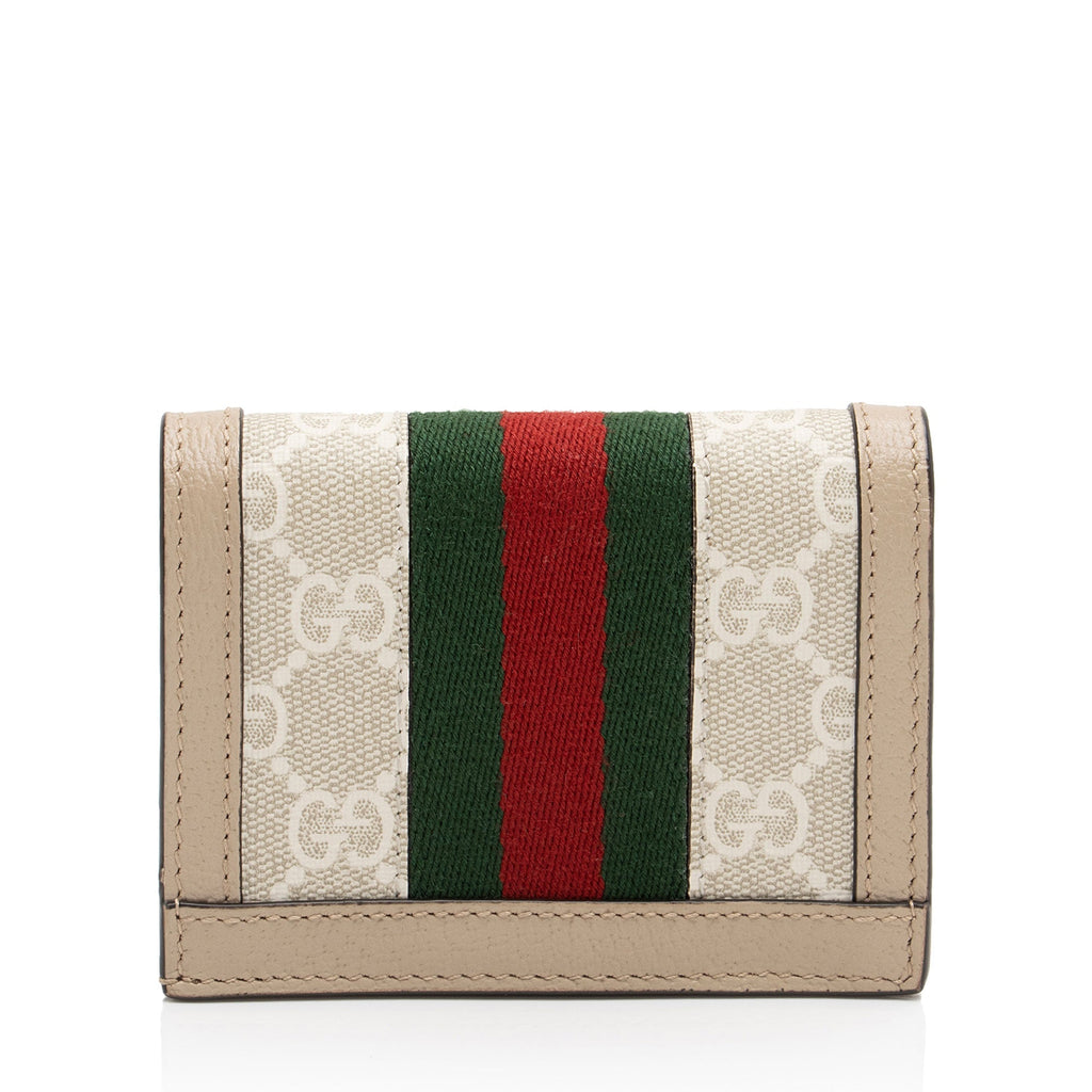 Gucci GG Supreme Ophidia Card Case (SHF-forX0L)
