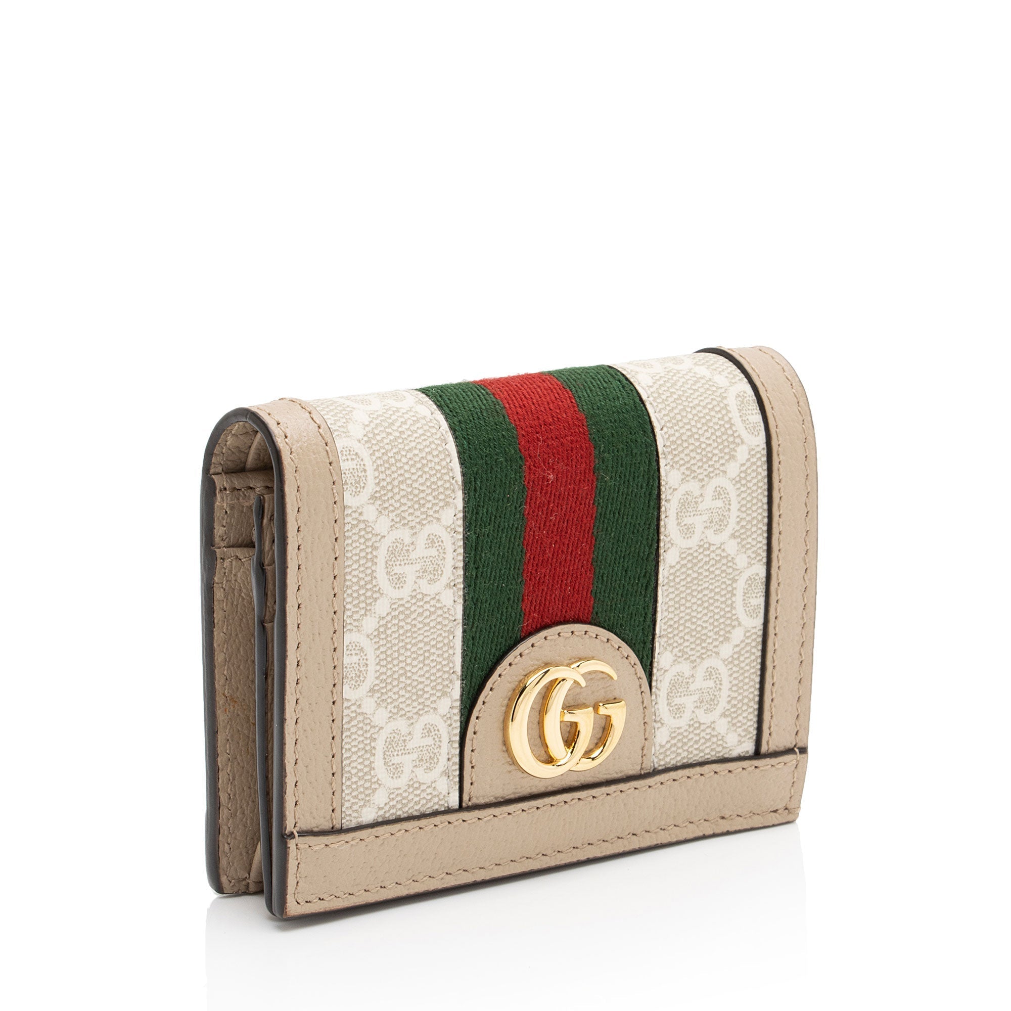 Gucci GG Supreme Ophidia Card Case (SHF-forX0L)