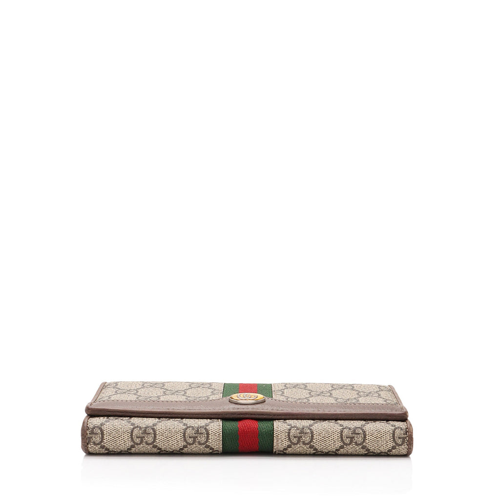 Gucci GG Supreme Ophidia Chain Wallet (SHF-Rd9cA8)