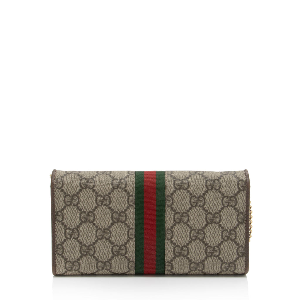Gucci GG Supreme Ophidia Chain Wallet (SHF-gDEikM)