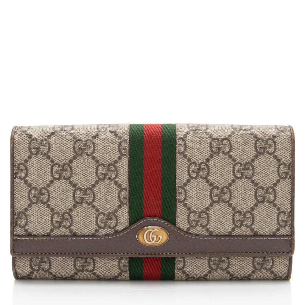 Gucci GG Supreme Ophidia Chain Wallet (SHF-HJOpc4)