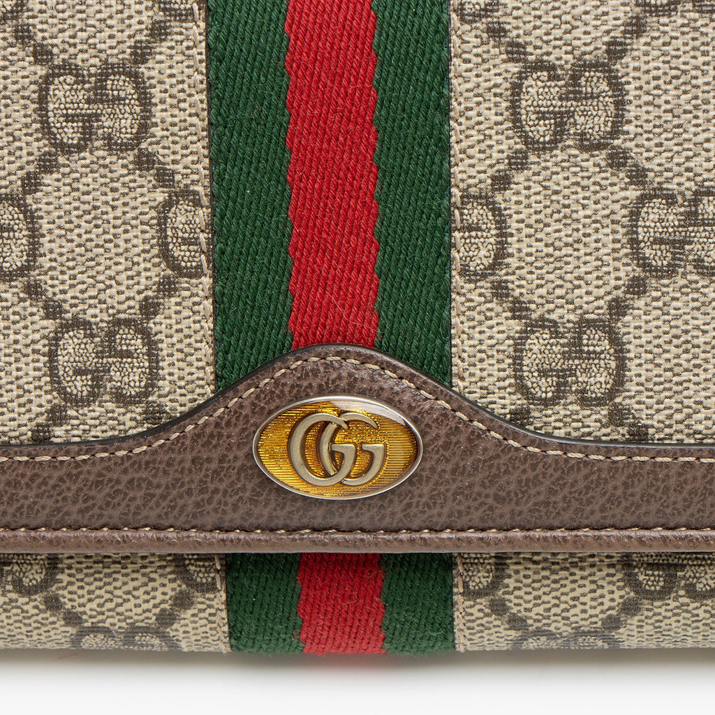 Gucci GG Supreme Ophidia Chain Wallet
