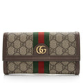 Gucci GG Supreme Ophidia Continental Wallet (SHF-23546)