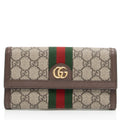 Gucci GG Supreme Ophidia Continental Wallet (SHF-brDyTS)