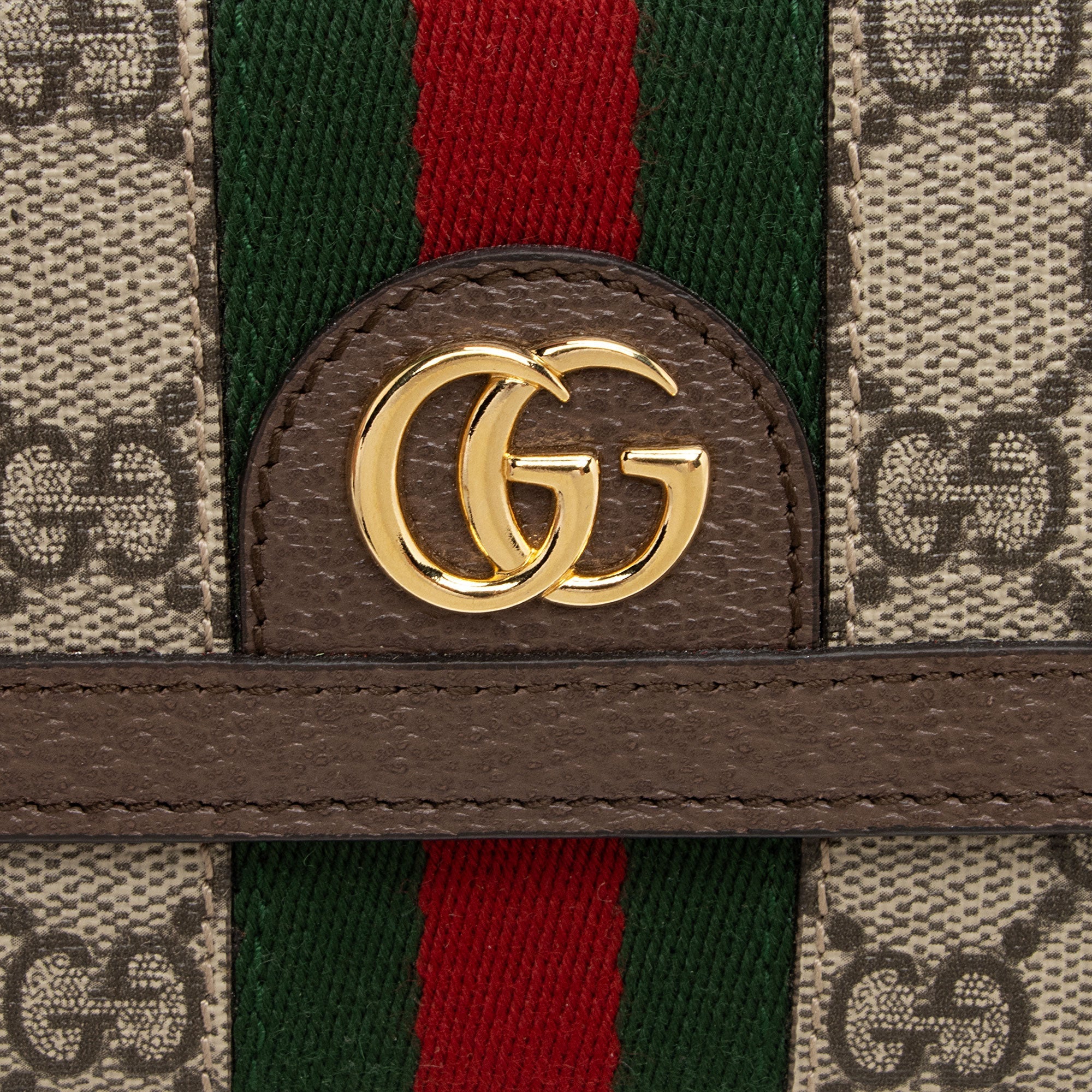 Gucci GG Supreme Ophidia Continental Wallet (SHF-5si9cW)