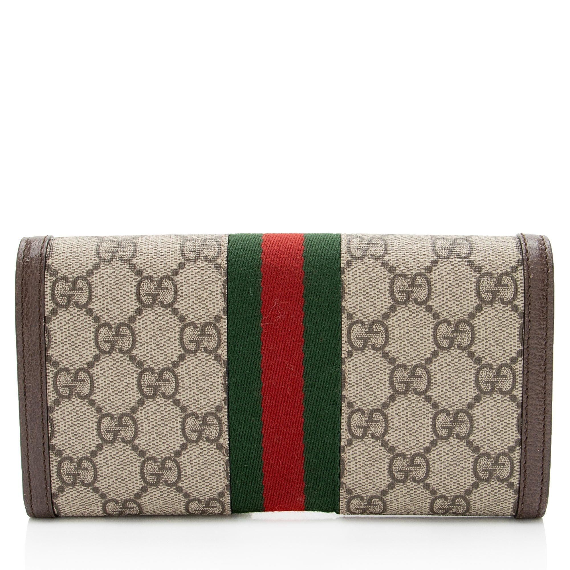 Gucci GG Supreme Ophidia ContinLBtal Wallet