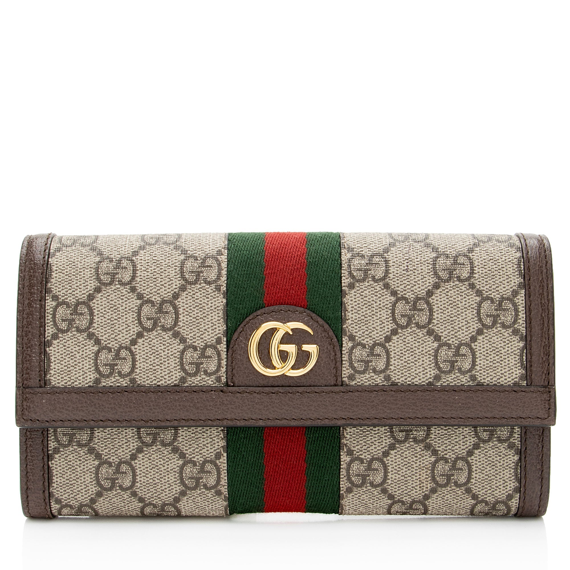 Gucci GG Supreme Ophidia ContinLBtal Wallet