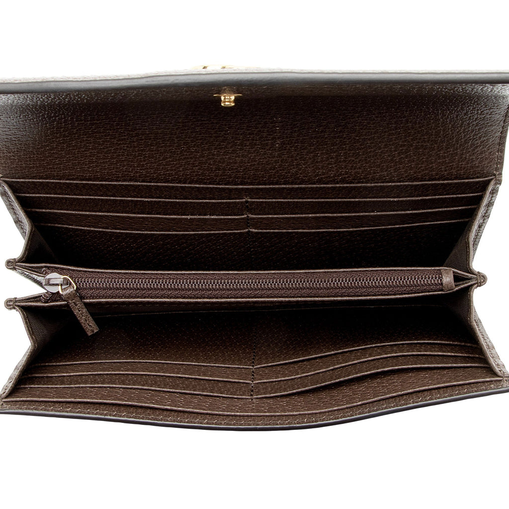 Gucci GG Supreme Ophidia ContinLBtal Wallet