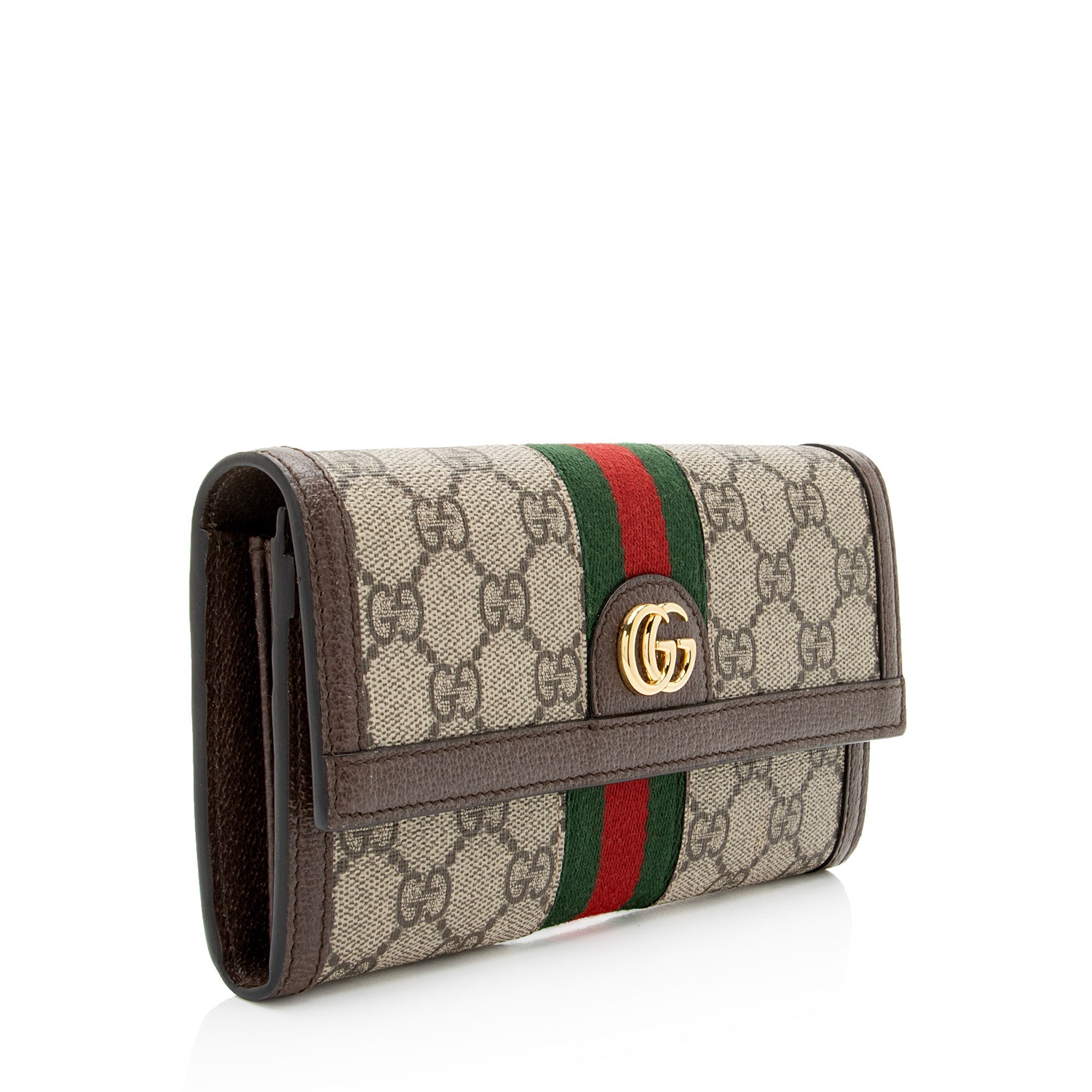 Gucci GG Supreme Ophidia ContinLBtal Wallet