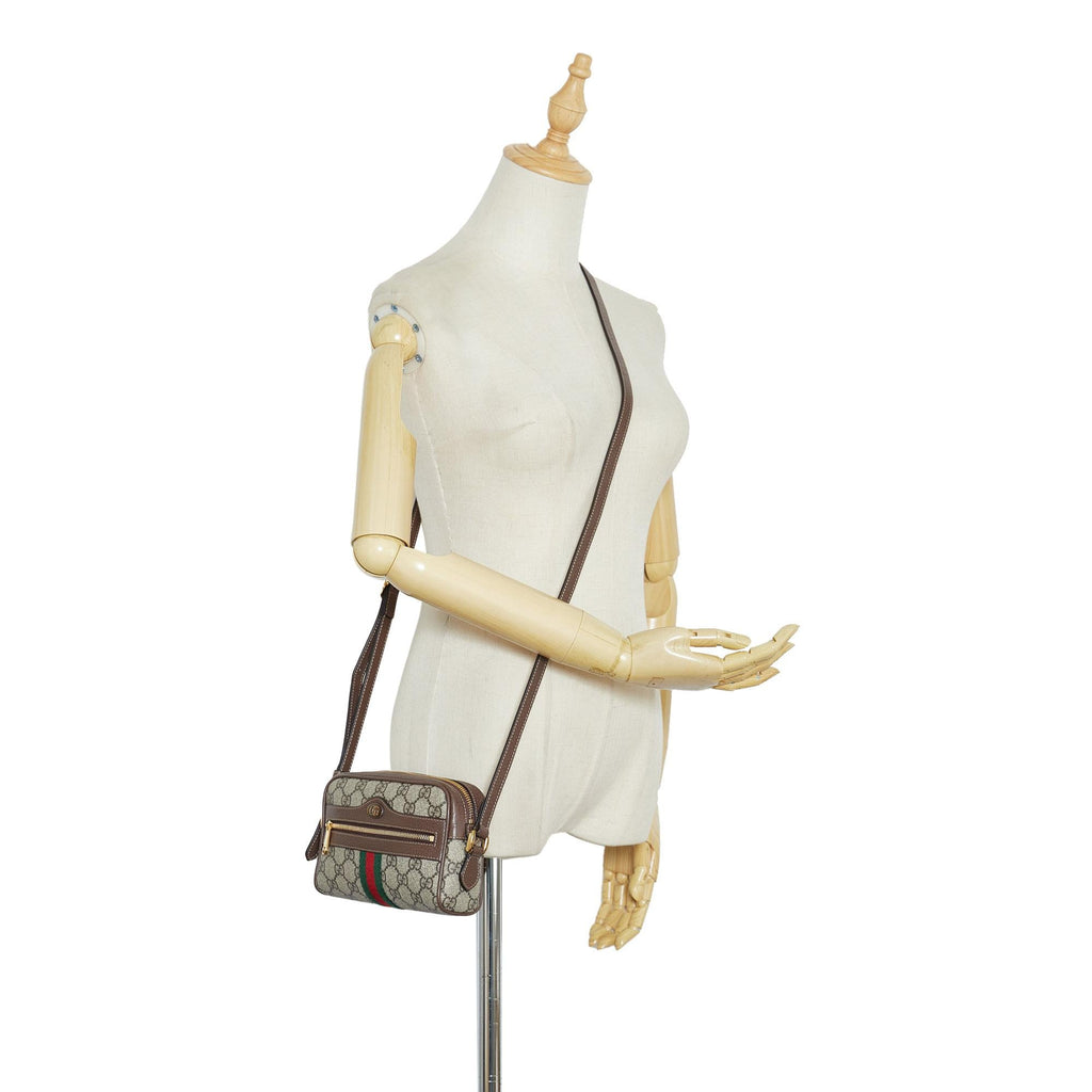 Gucci GG Supreme Ophidia Crossbody (SHG-k1gqtW)
