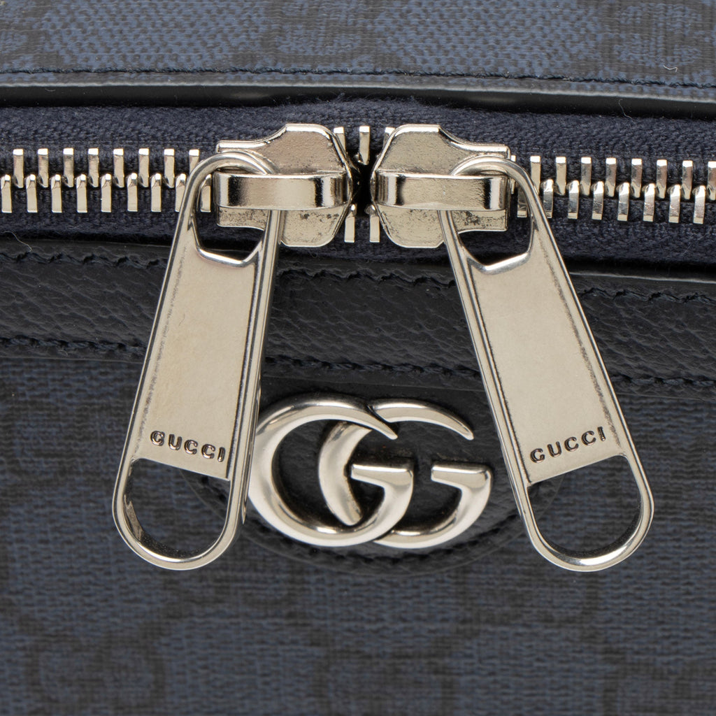 Gucci GG Supreme Ophidia Zip Around Crossbody