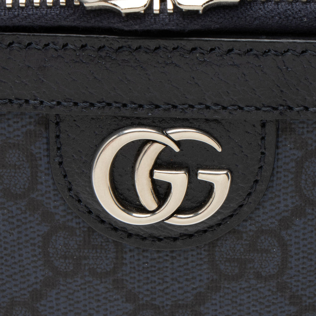 Gucci GG Supreme Ophidia Zip Around Crossbody