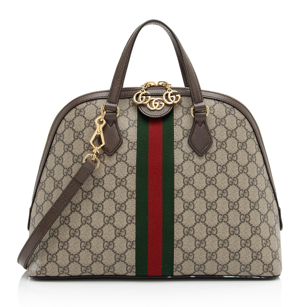 Gucci GG Supreme Ophidia Dome Satchel (SHF-23044)