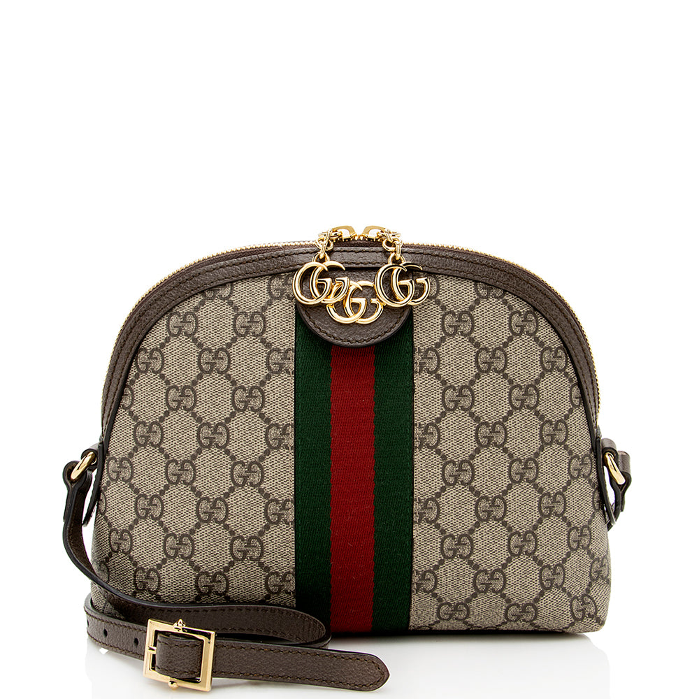 Gucci Gucci Supreme Ophidia Dome Small Shoulder Bag (SHF-18946)