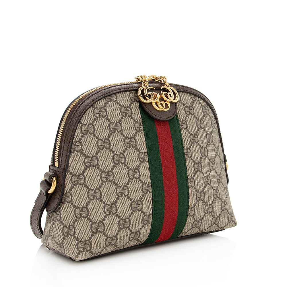 Gucci Gucci Supreme Ophidia Dome Small Shoulder Bag (SHF-19682)