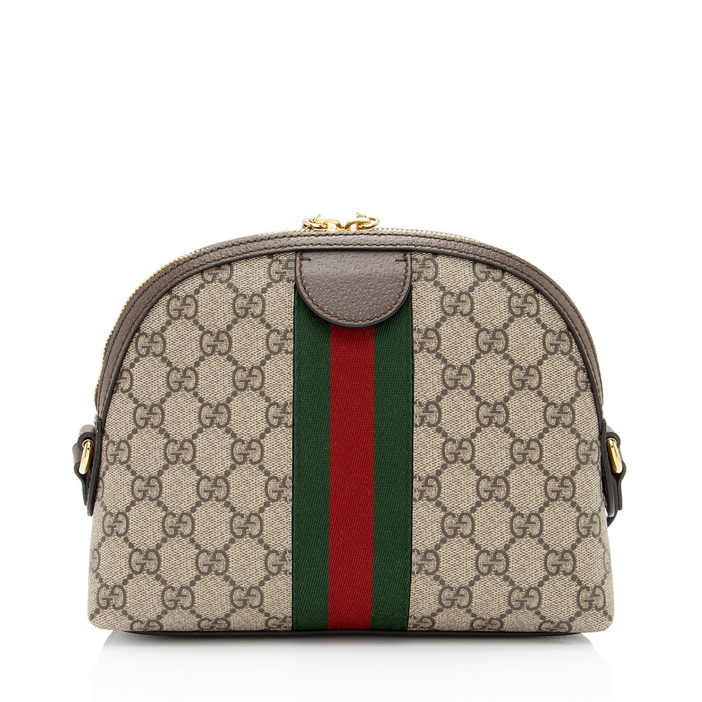 Gucci GG Supreme Ophidia Dome Small Shoulder Bag (SHF-uQuAeg)